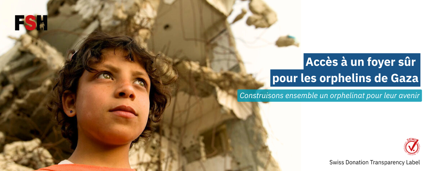Ein sicheres Zuhause und umfassende Betreuung für Waisenkinder in Gaza schaffen