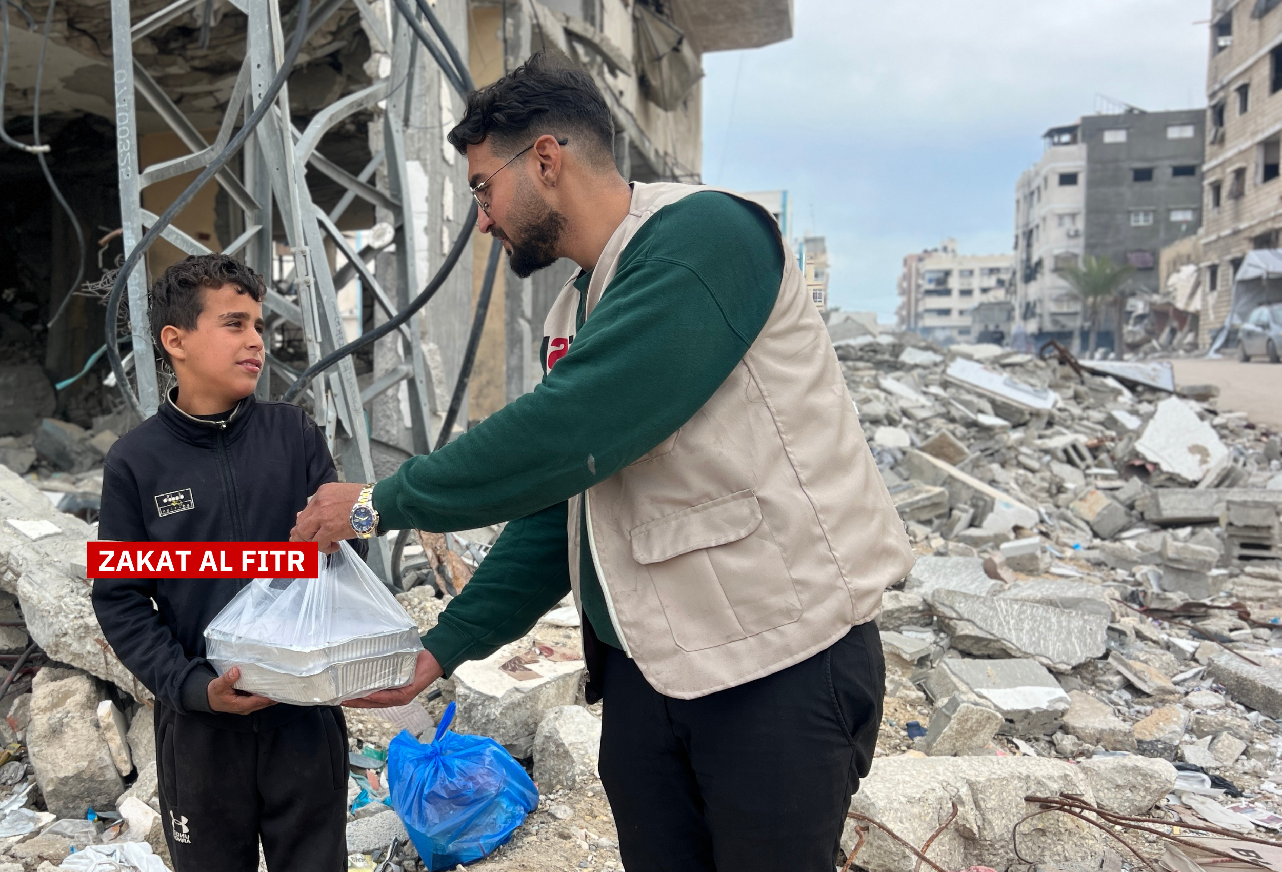 Offrir ma Zakat al-Fitr pour Gaza
