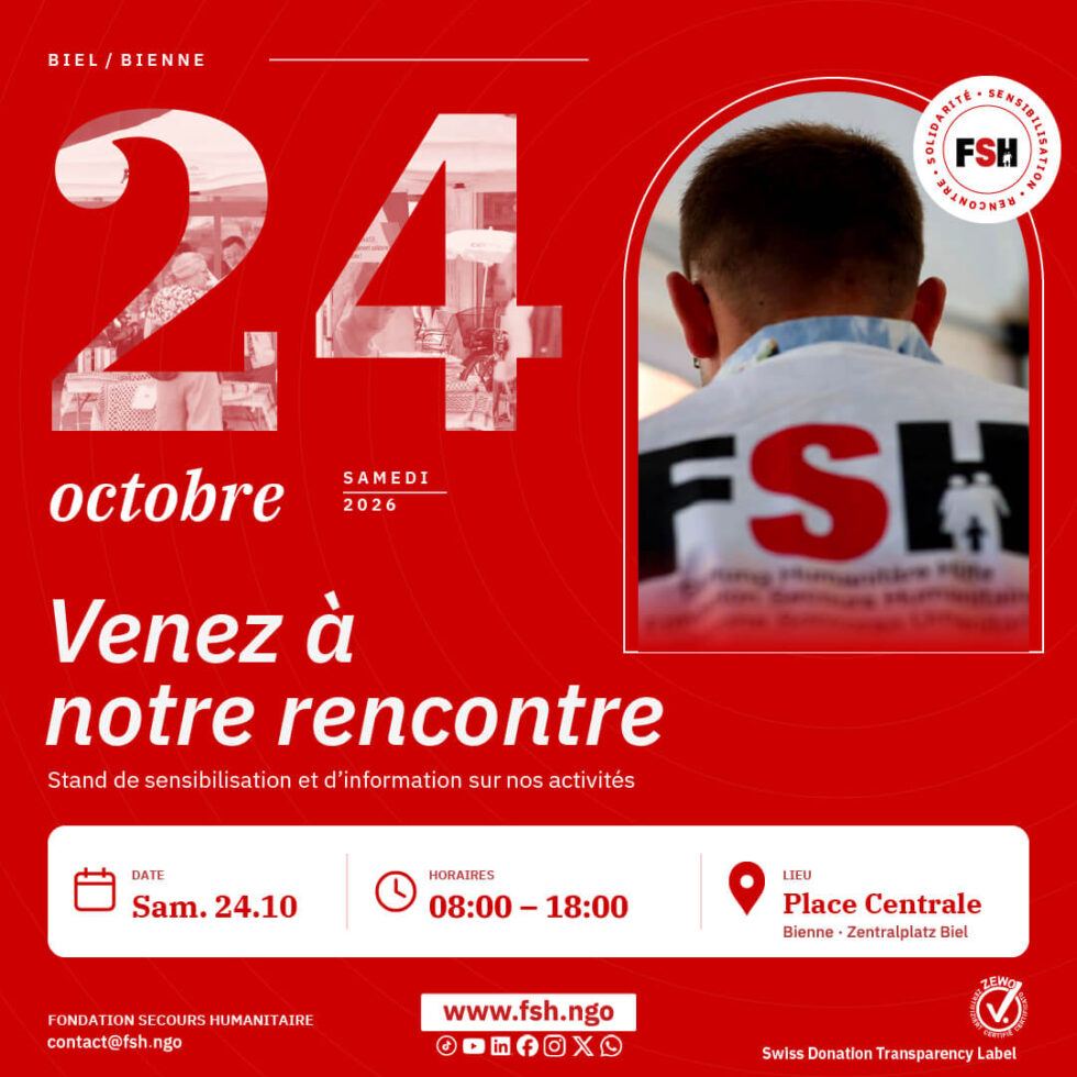 Stand de sensibilisation et d’information à Bienne
